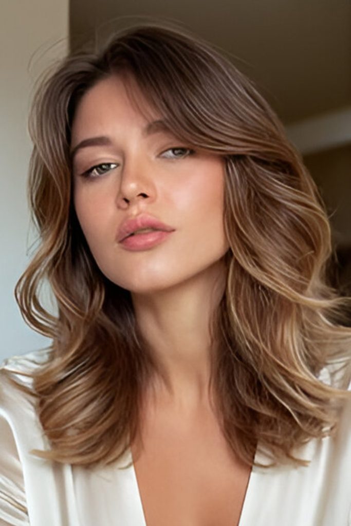 Curl Butterfly Haircut for added texture