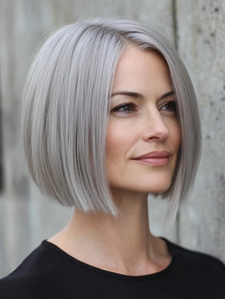 Embrace Elegance with a Sleek Blunt Bob