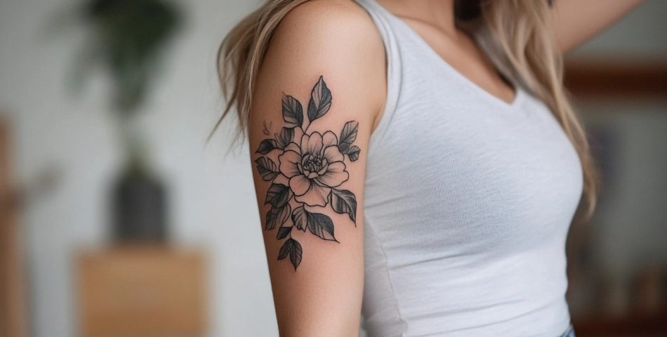 Flower Sleeve Tattoo Ideas