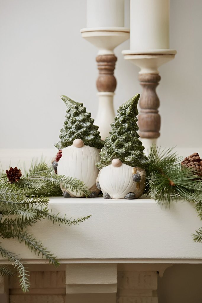 Go with stone and ceramic accents