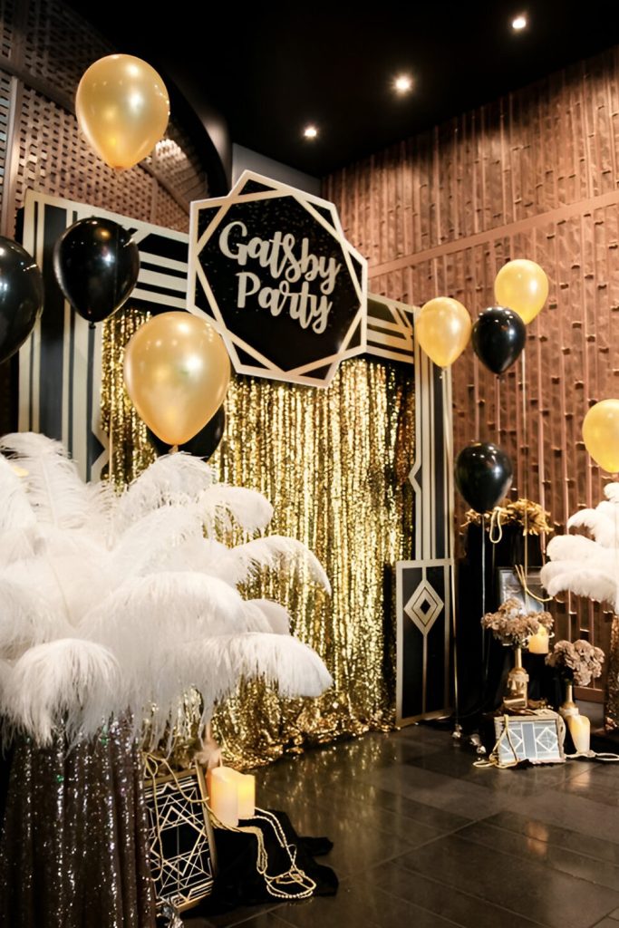 Pick a theme to add glamour to the party