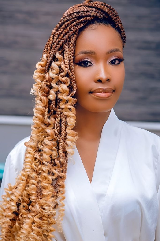 Side Swept Locs