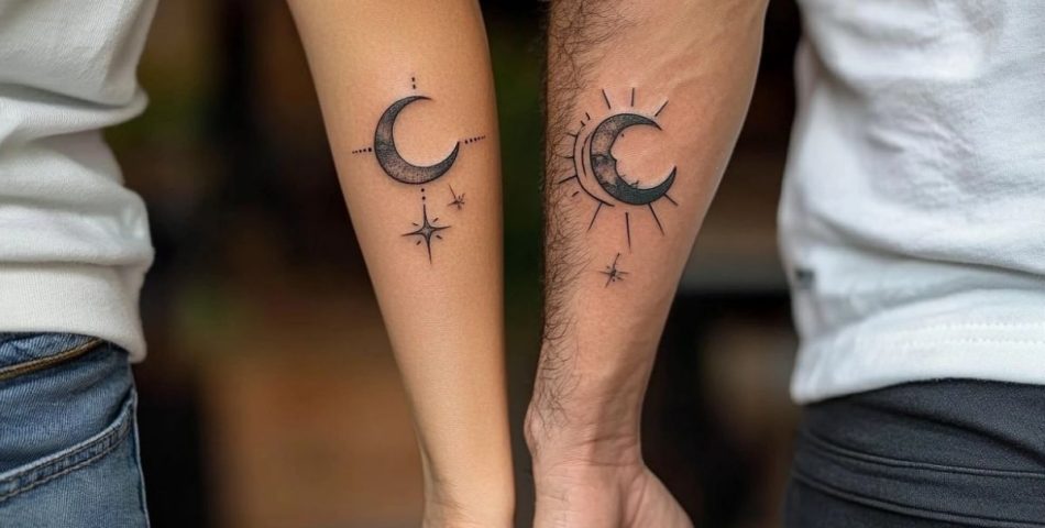 Sun and Moon Tattoos for Couples A Beautiful Bonding Idea