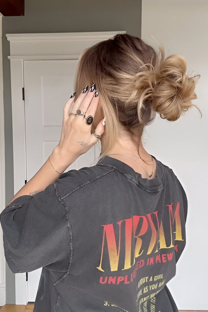Tendril Messy Bun