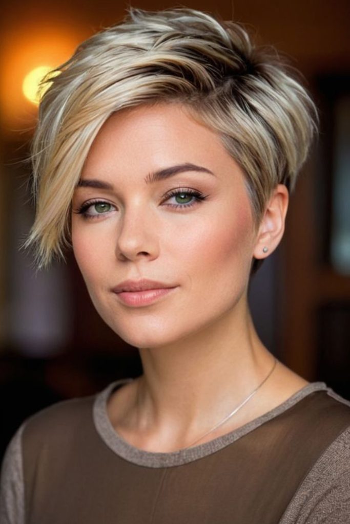 Textured Pixie Cut