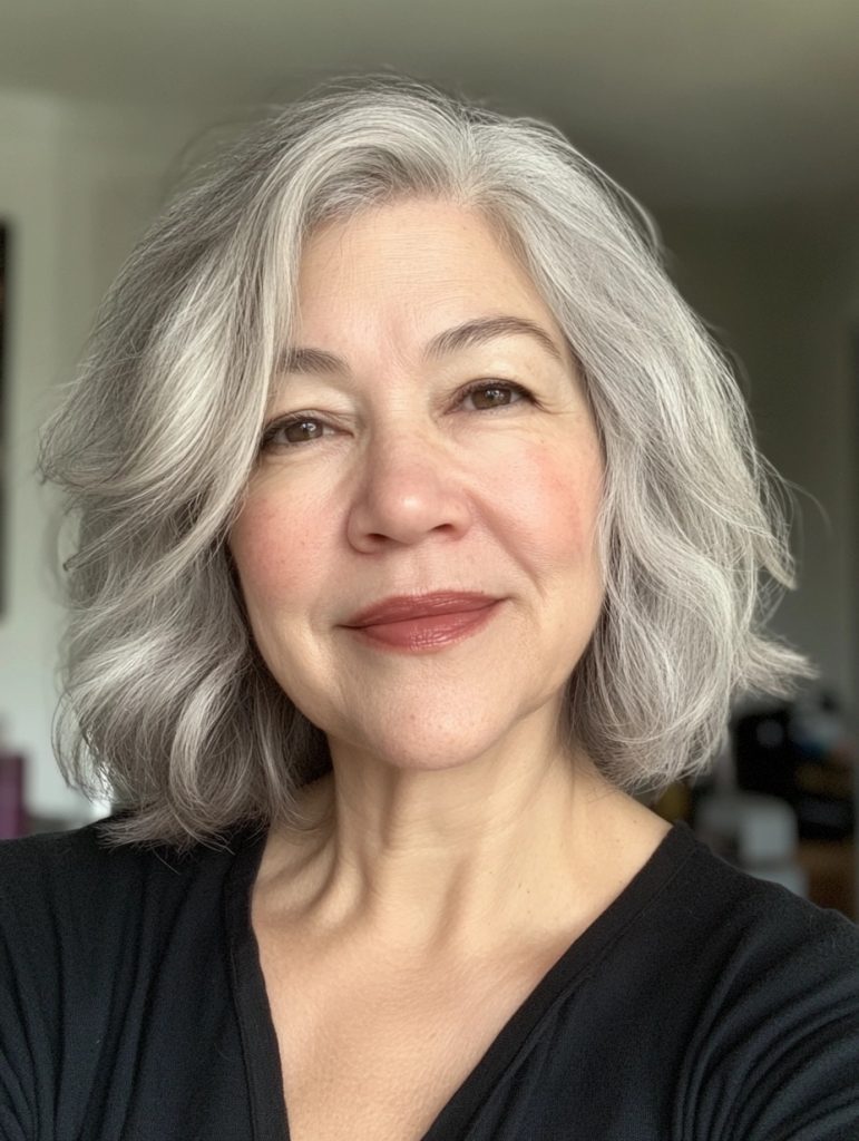 The Angled Grey Bob