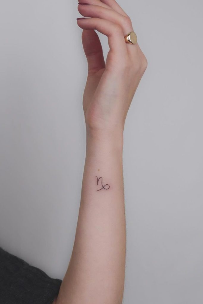 Zodiac Sign Tattoo