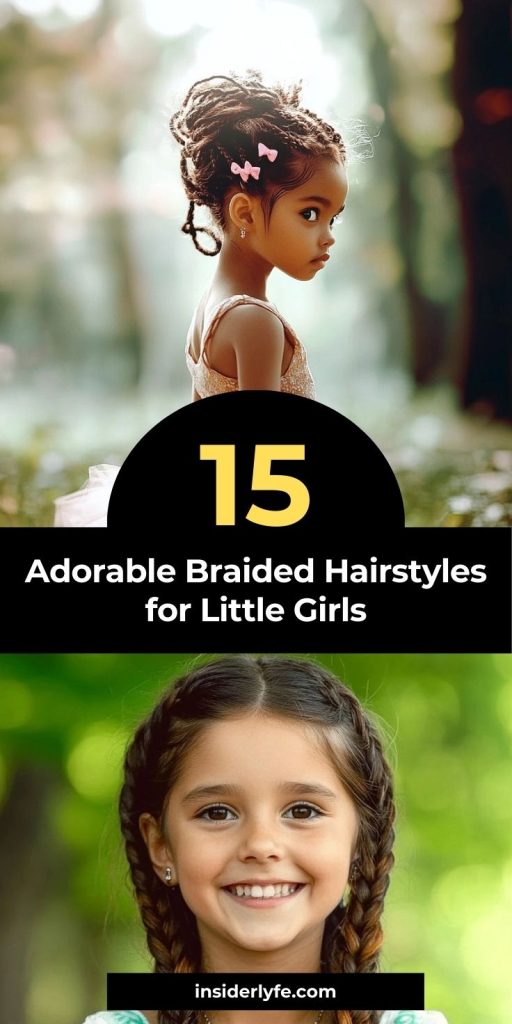 15 Adorable Braided Hairstyles for Little Girls