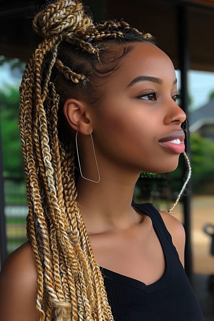 Classic Goddess Braids