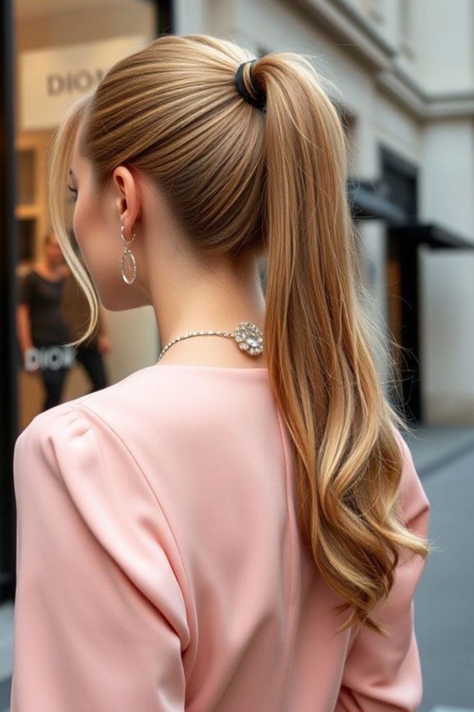 Classic High Ponytail