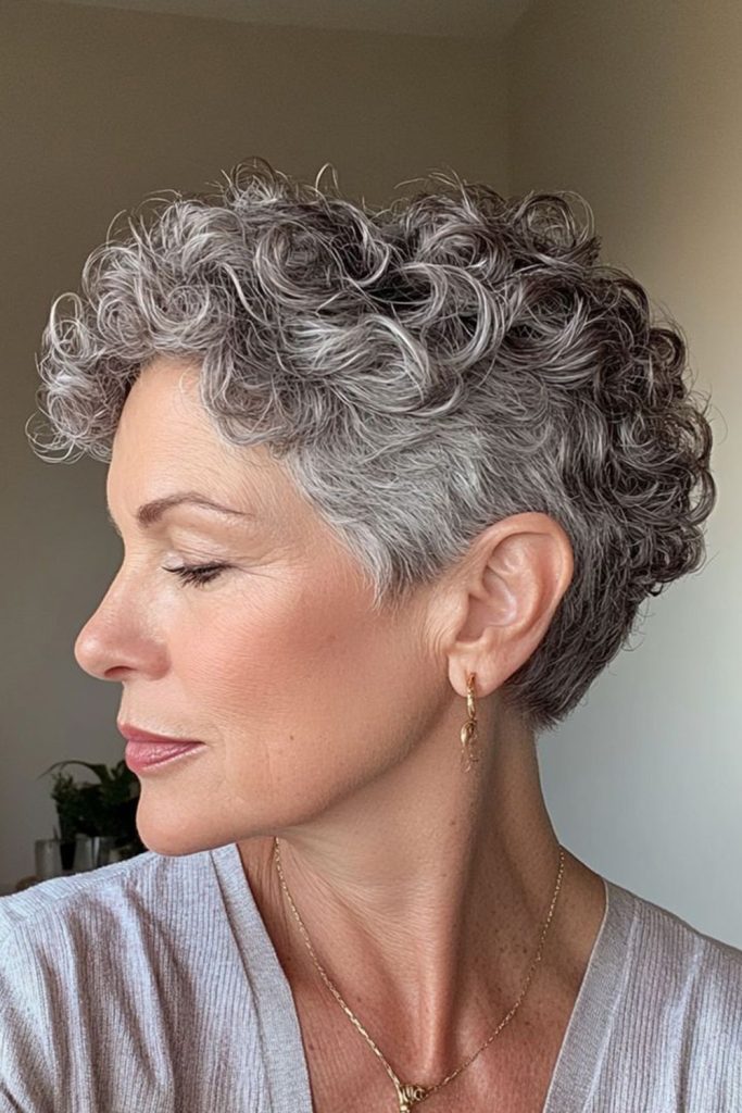 Curly Pixie