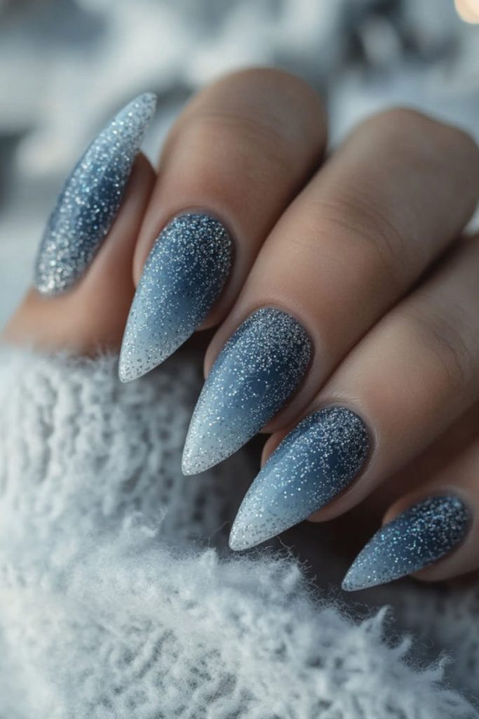 Frosty Blue Ombre