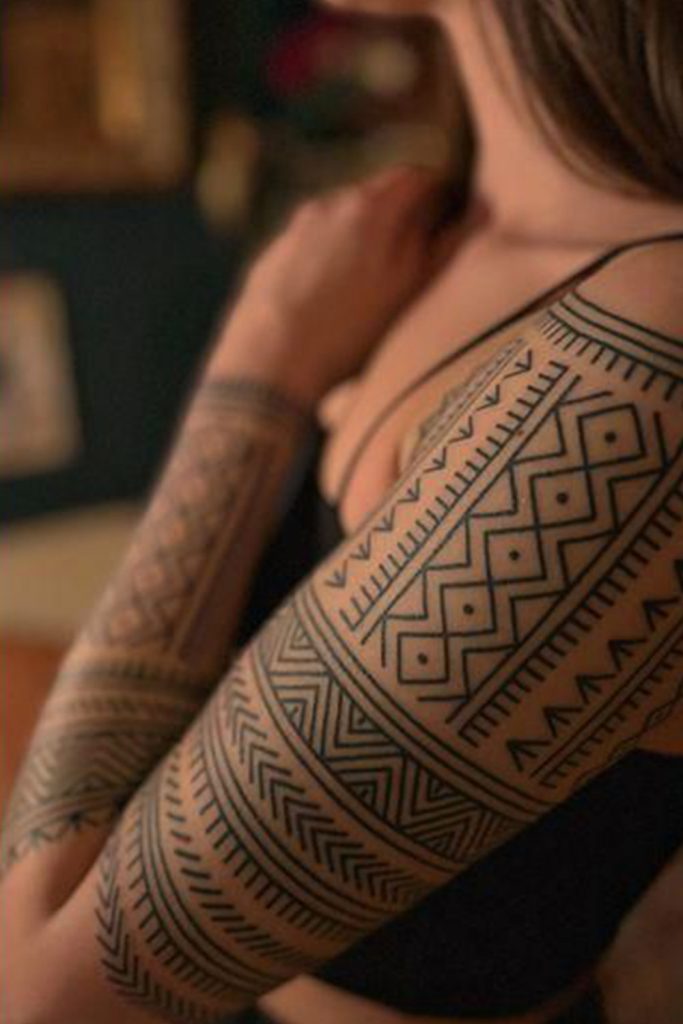 Indigenous Dotwork Patterns