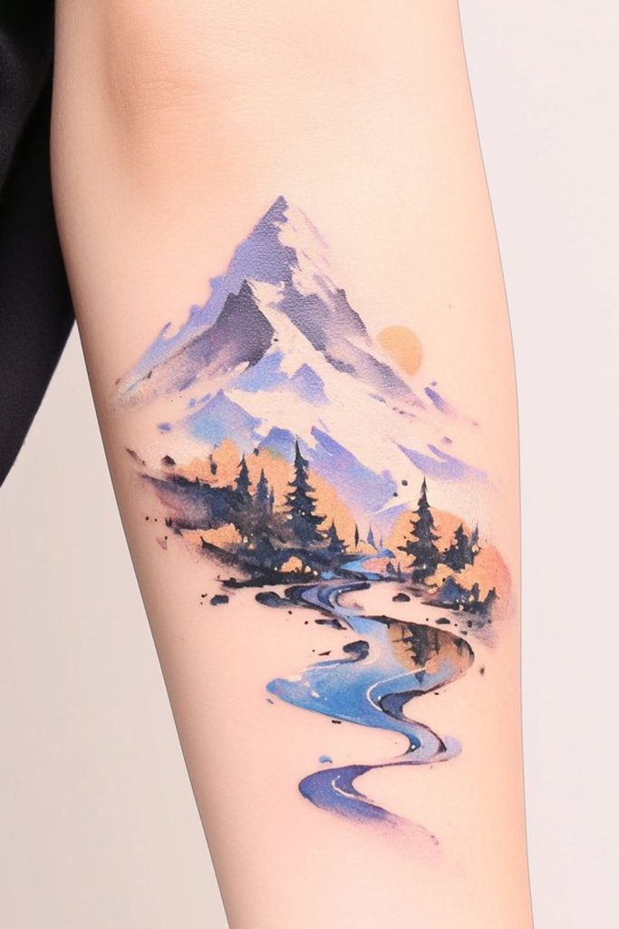 Majestic Mountain Range