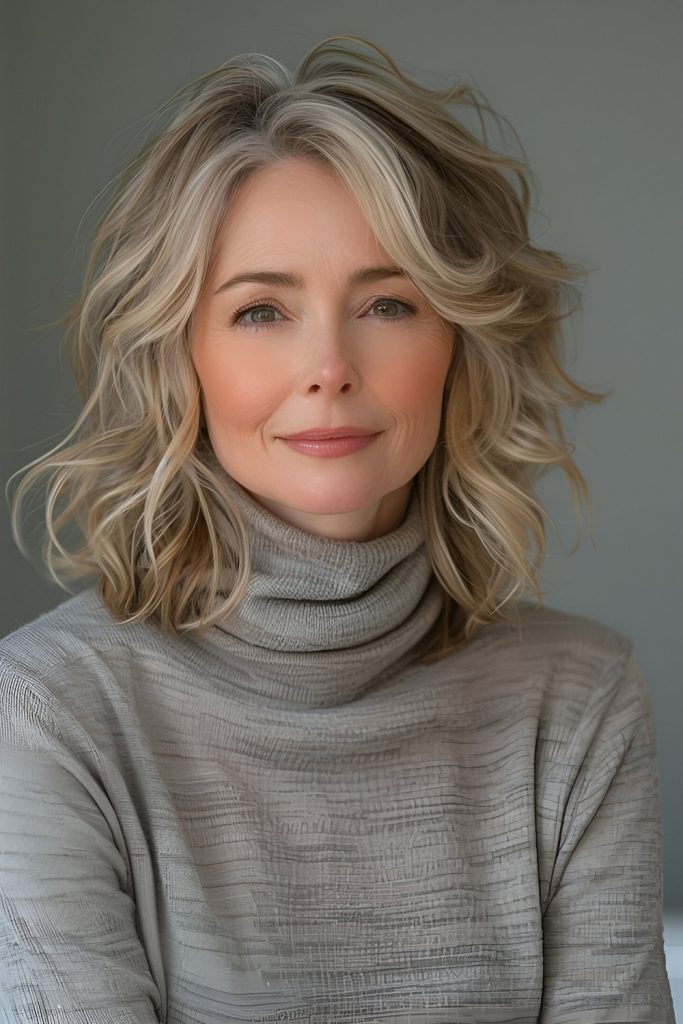 Shoulders Length Cut with Layers