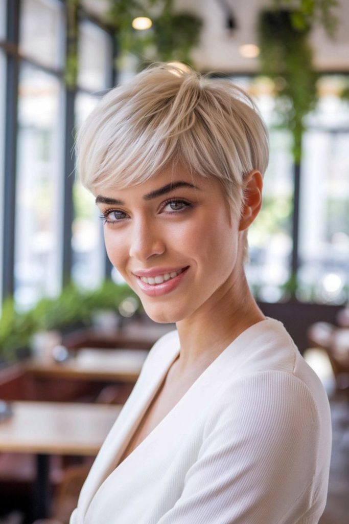 Sleek Pixie Cut