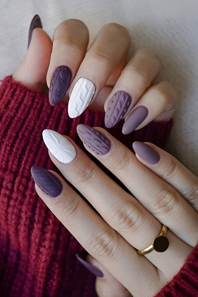 Snug Knitted Nail Art
