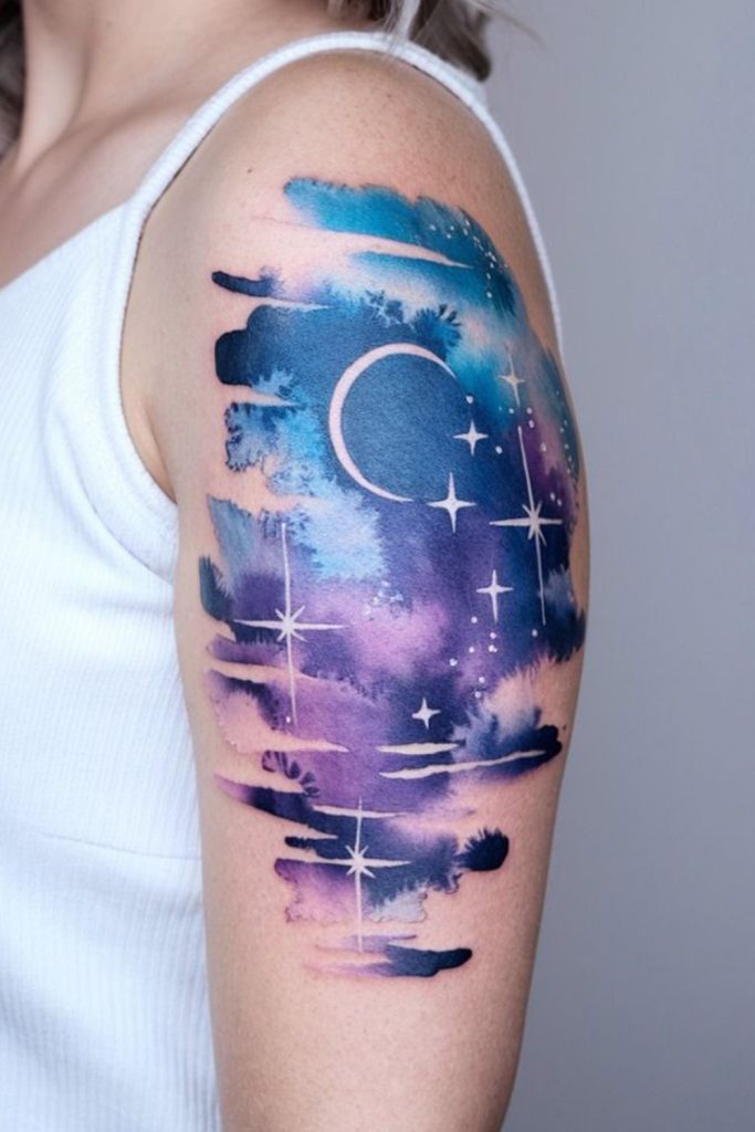 Starry Night Sky