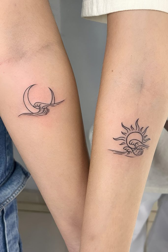 Sun and Moon