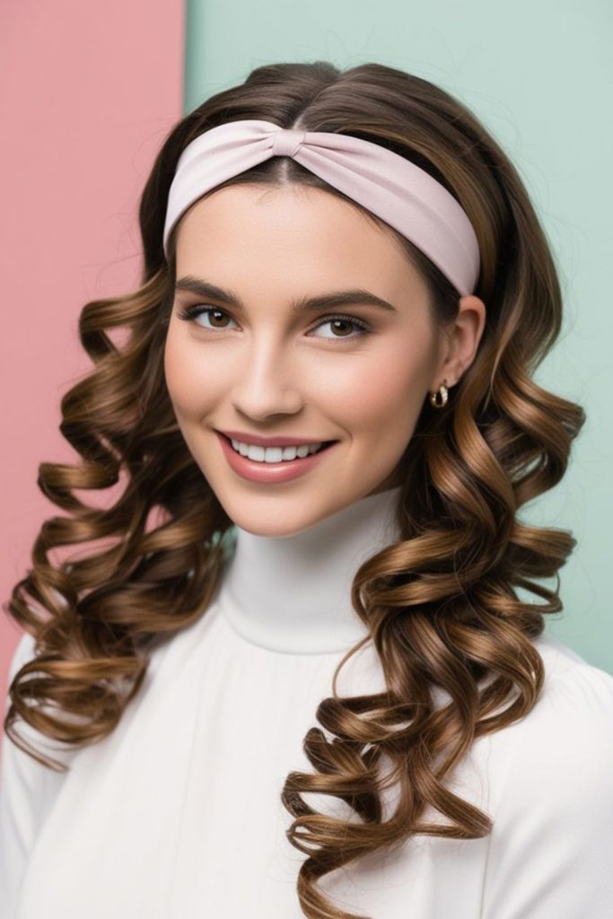 T shirt Halo Curls