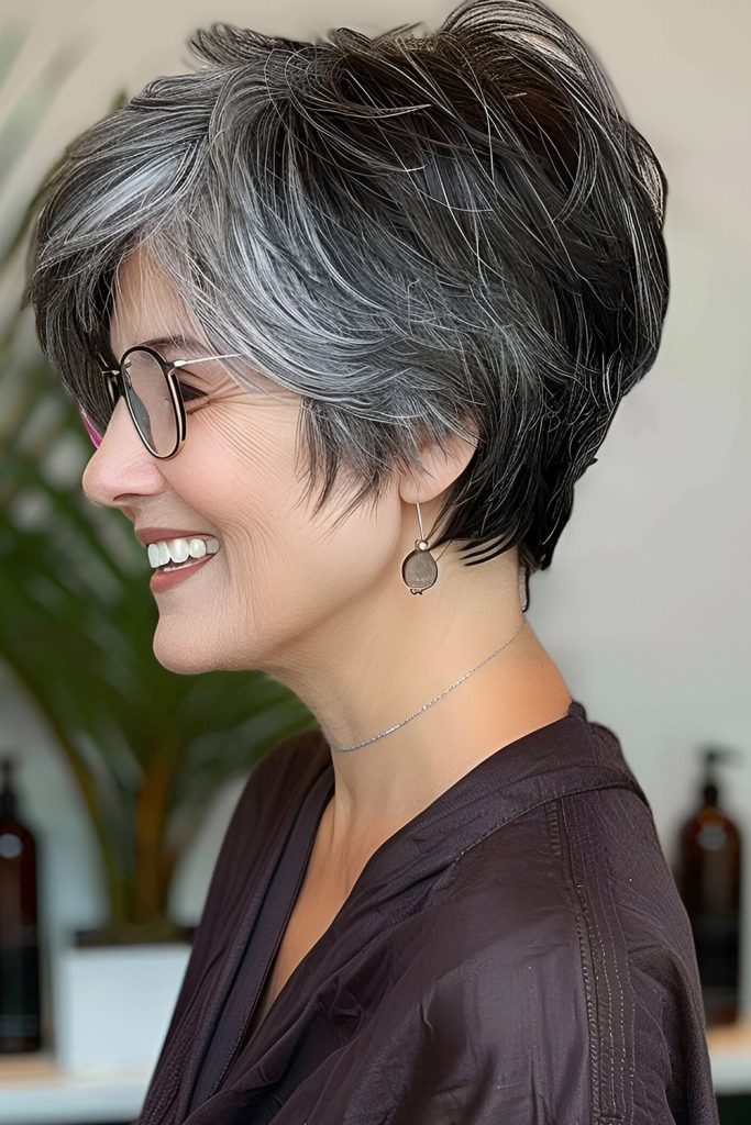 Textured Pixie Cut