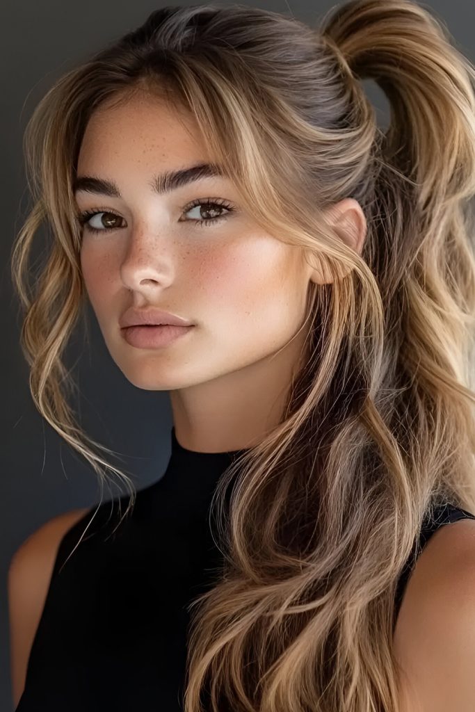 The Textured Ponytail