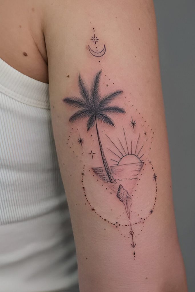 Tropical Palm Trees