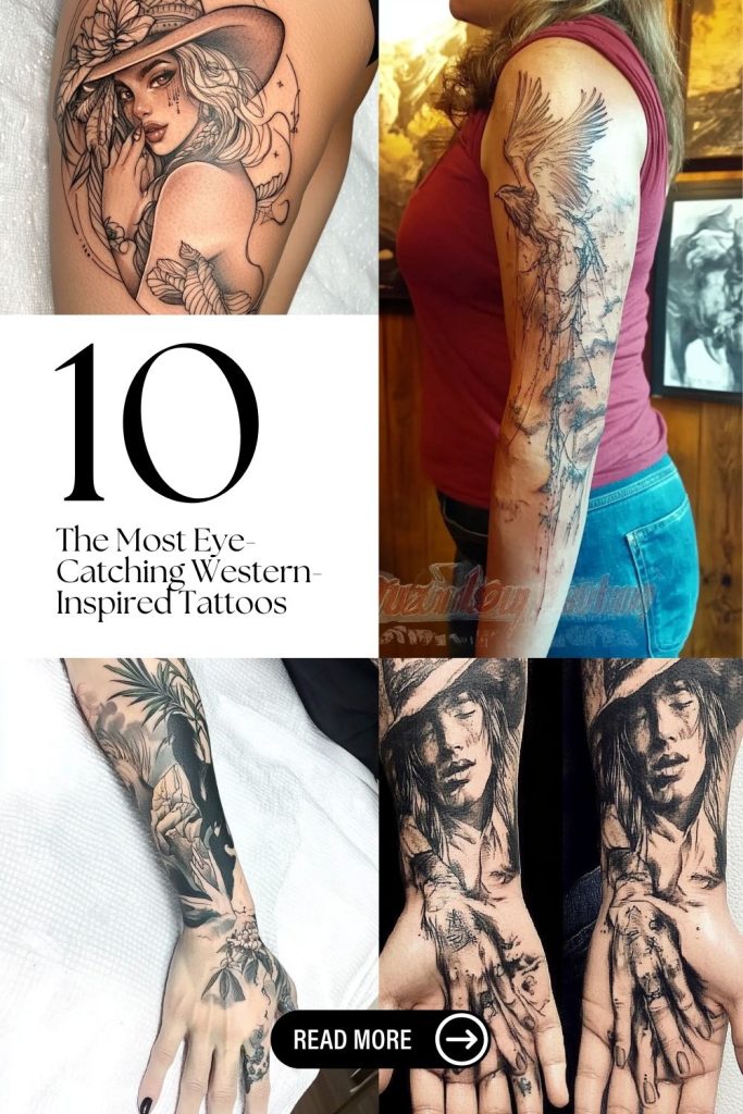 10 The Most Eye Catching Western Inspired Tattoos