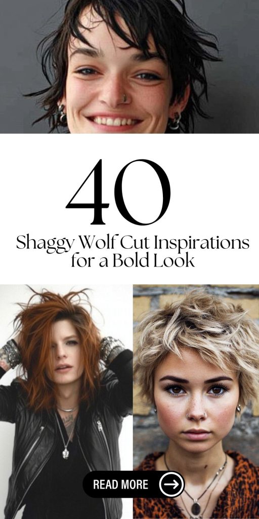 40 Shaggy Wolf Cut Inspirations for a Bold Look