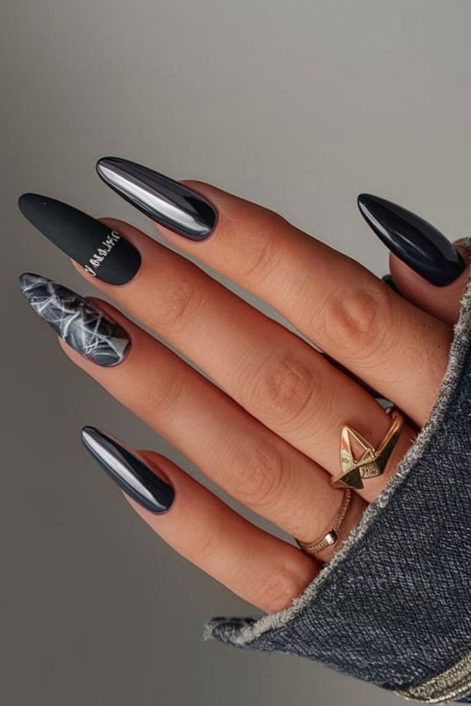 Black and Marble Design