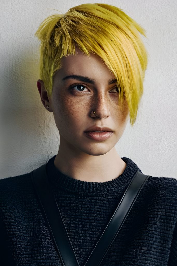 Bright Yellow Pixi