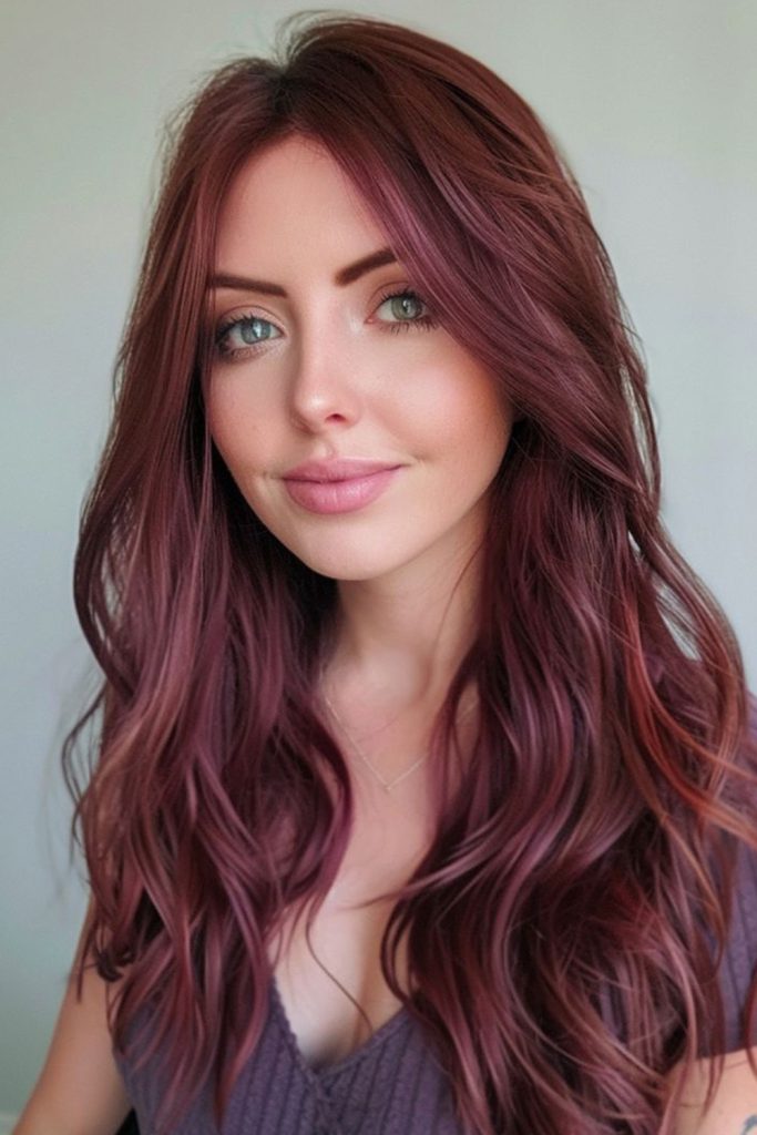 Burgundy to Mahogany Melt