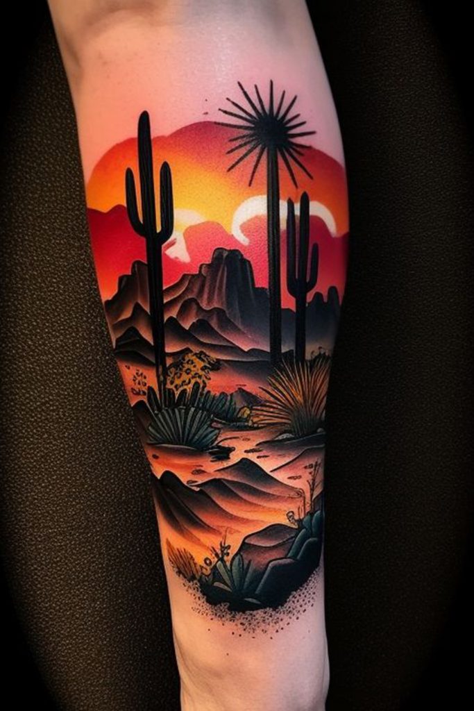 Cacti and Desert Scenes