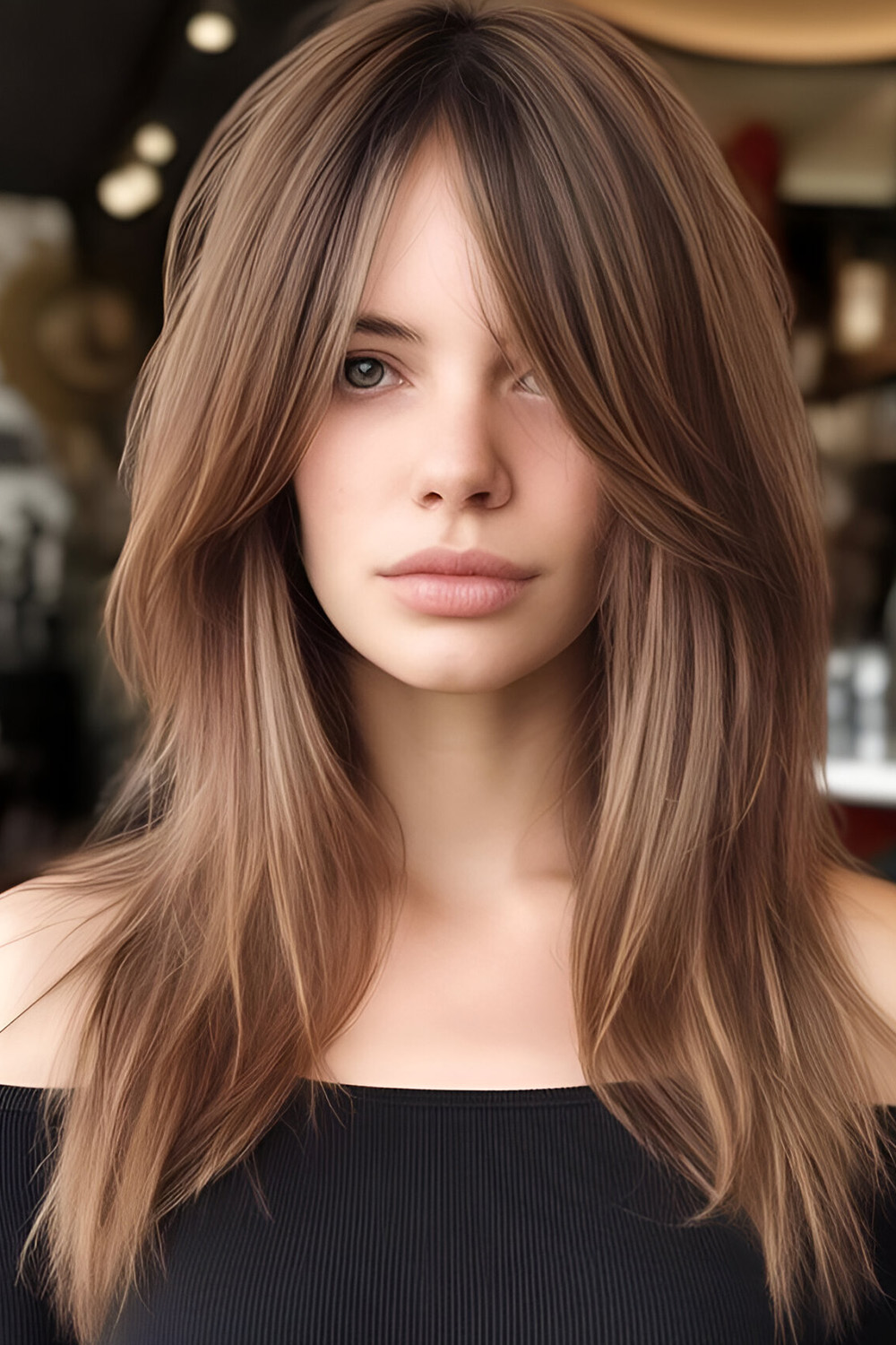 18 Stunning Curtain Bang Looks 2025