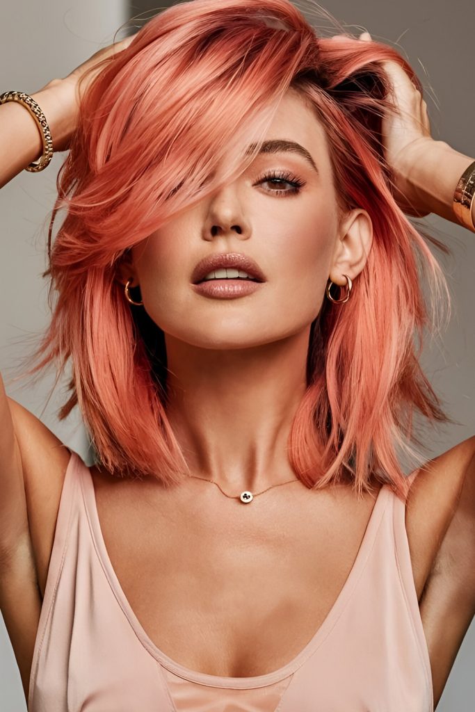 Coral Pink Lob