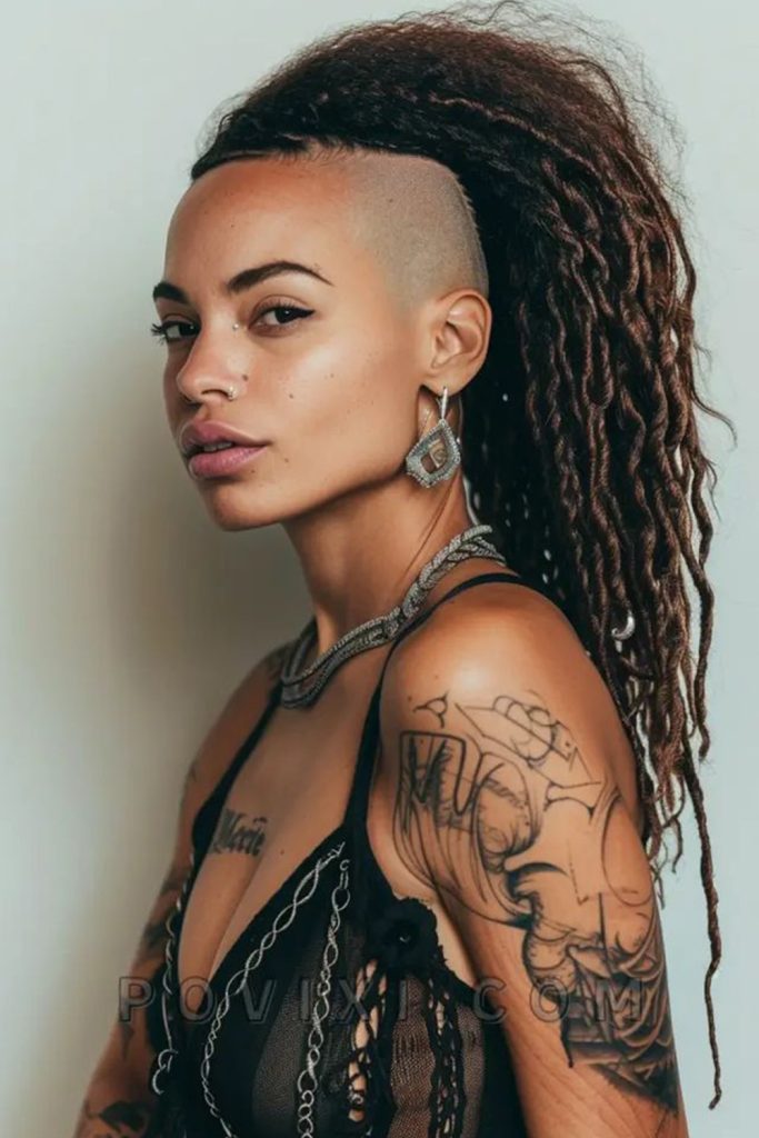 Dreadlock Pixie Cut