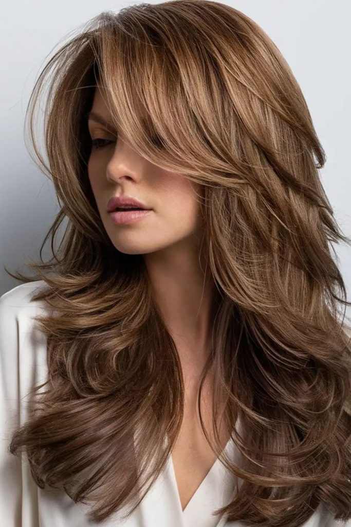 Feathered Voluminous Layers