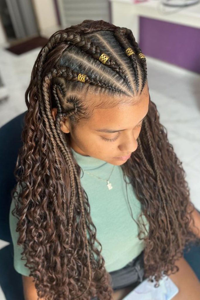 Fulani Braids with Beads