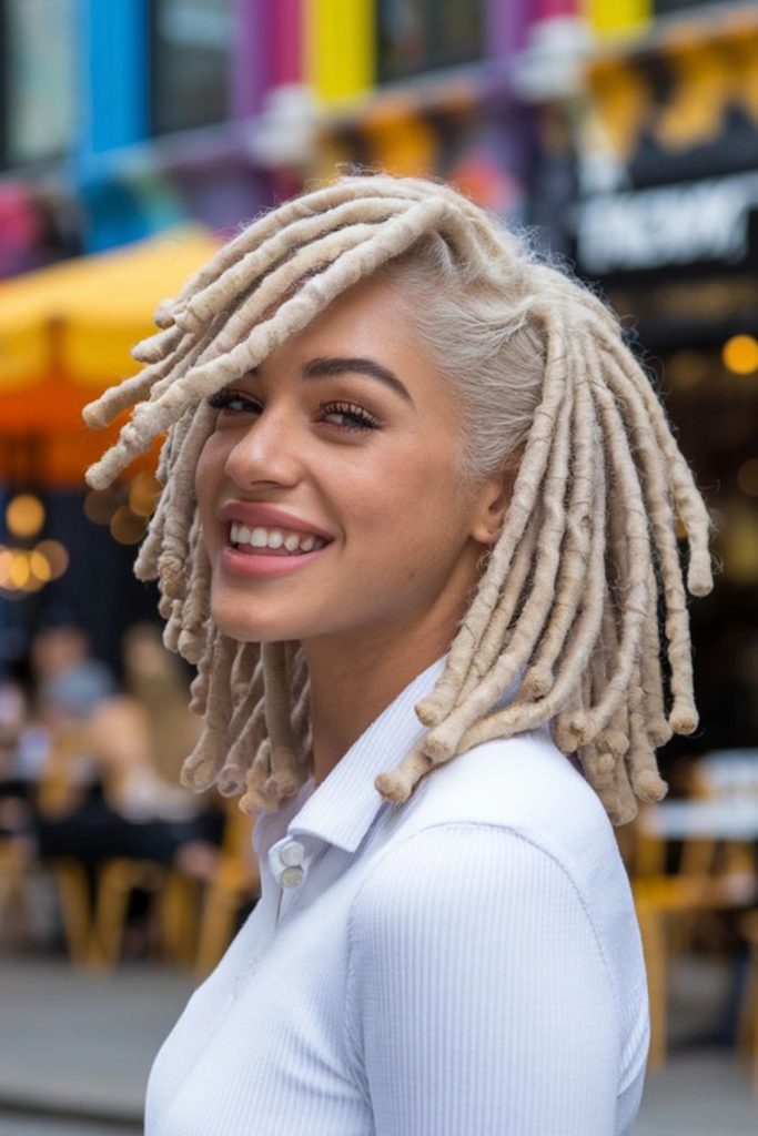 Layered Short Dreads