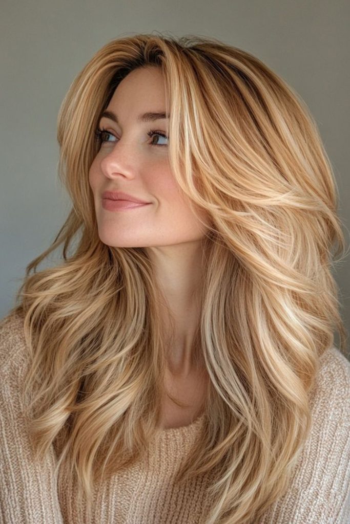 Long Layered Waves
