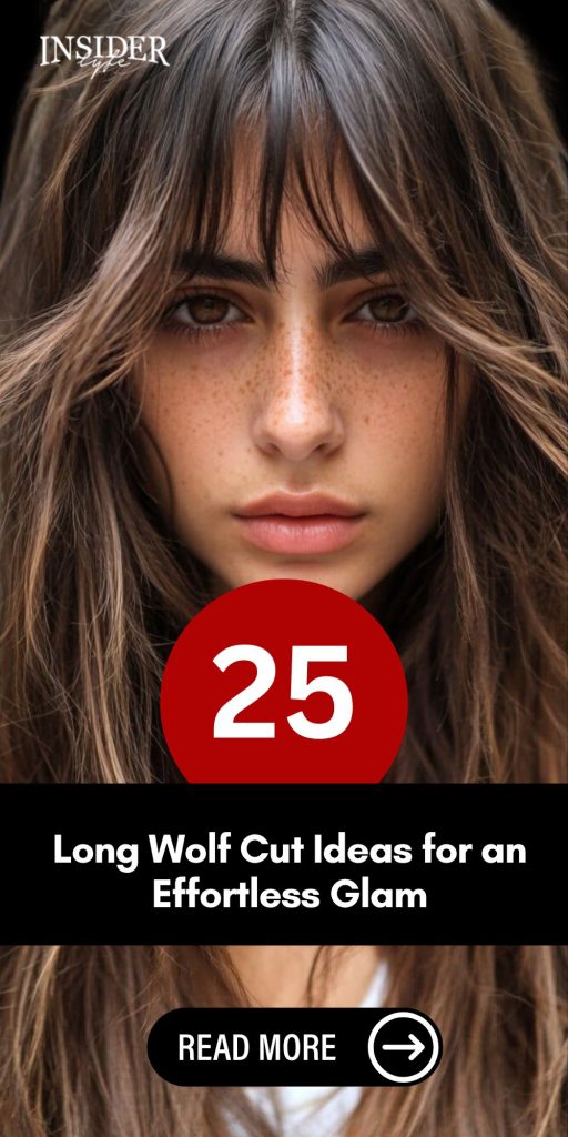 Long Wolf Cut Ideas for an Effortless Glam