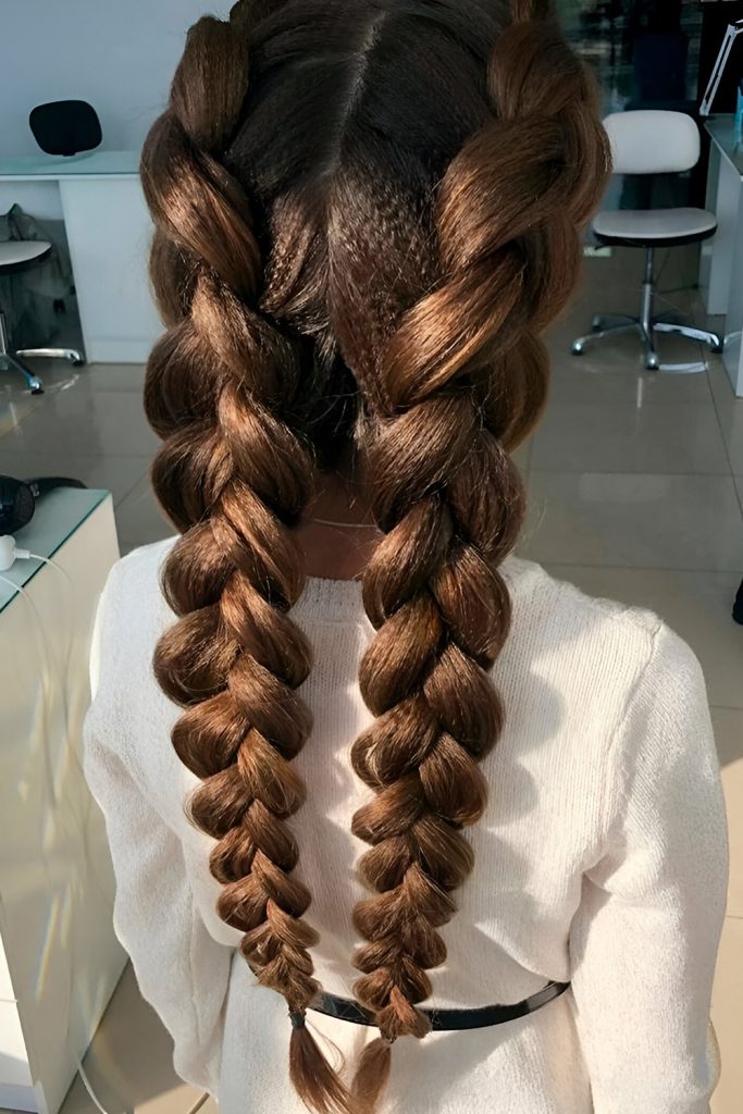 Loose Dutch Braids