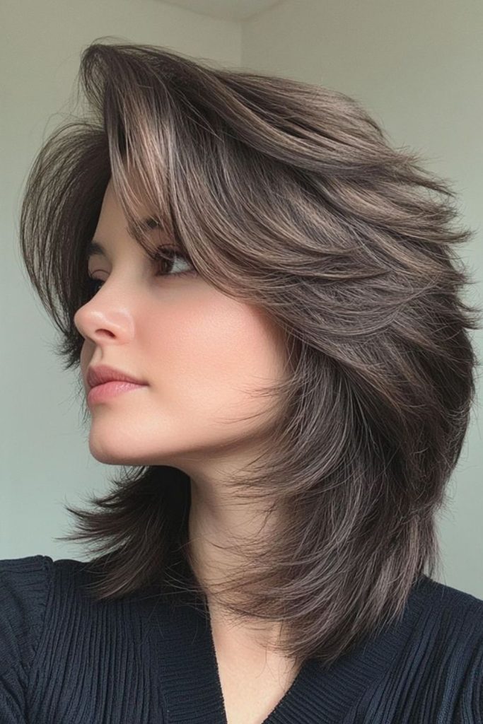 Medium Feathered Layers