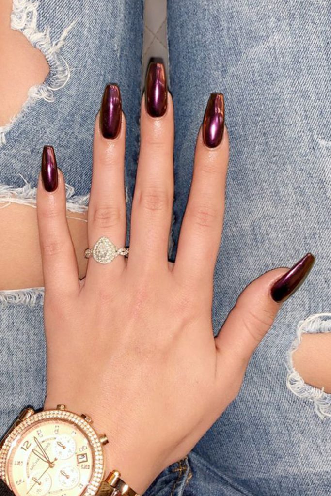 Metallic Plum