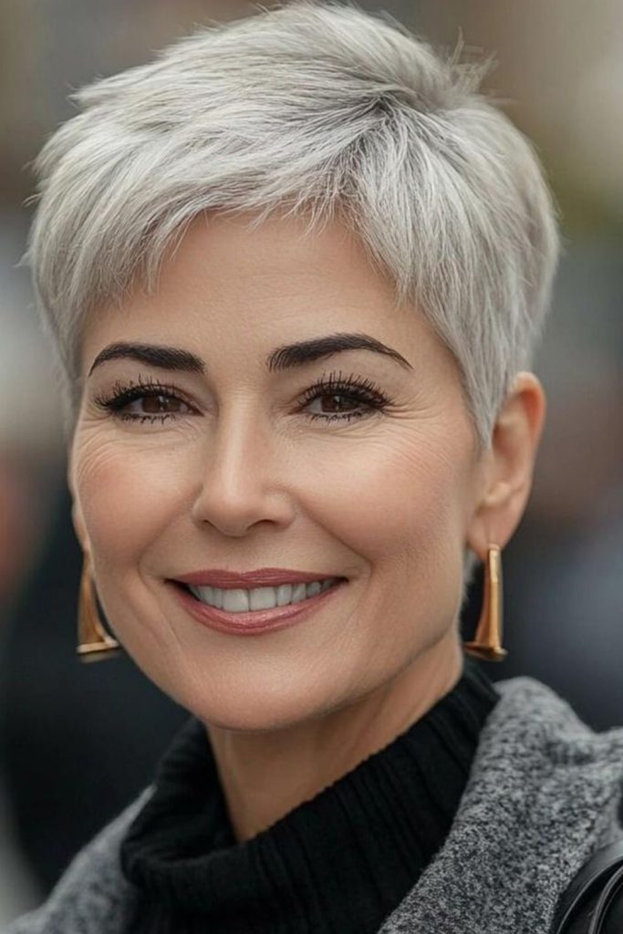 Modern Pixie with Textured Layers