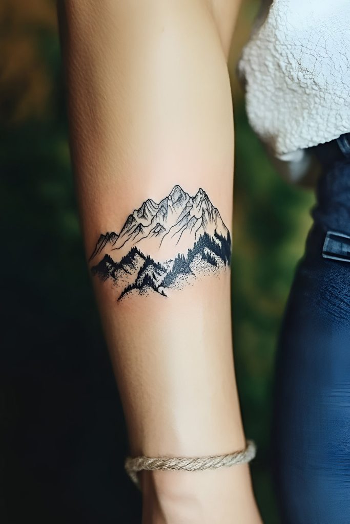 Mountain Silhouette