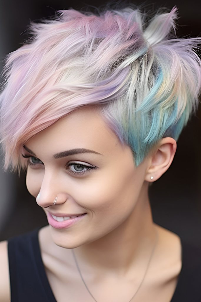 Neon Pastel Undercut