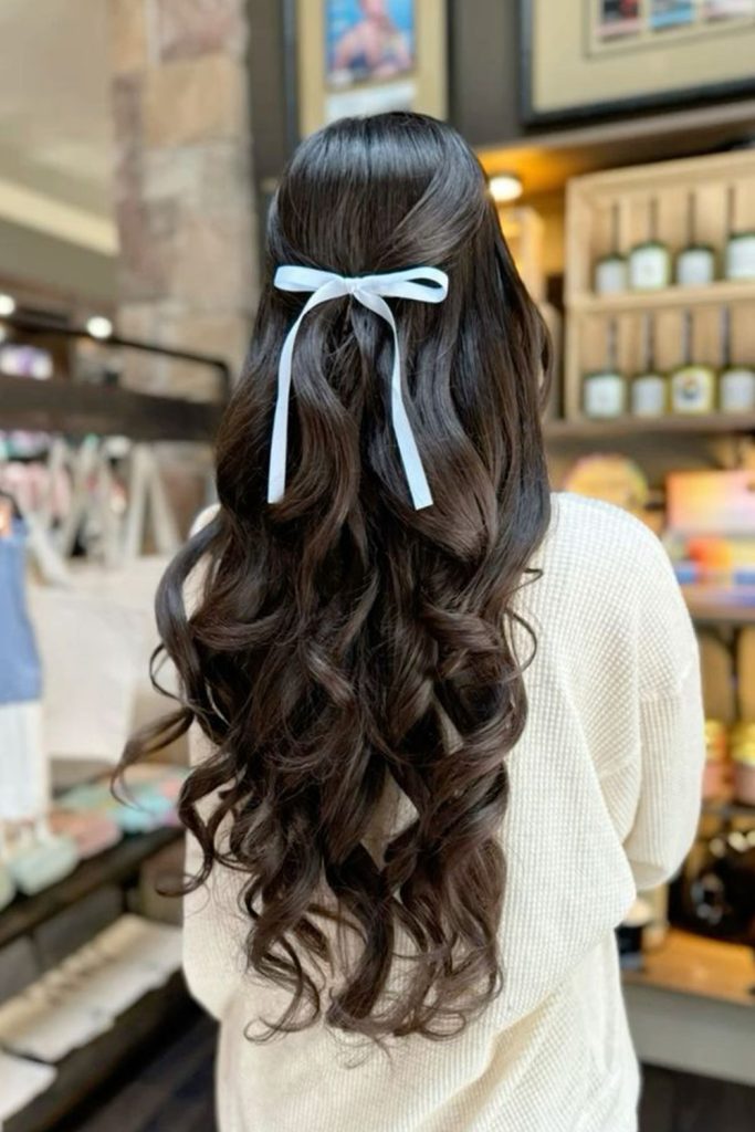 Playful Love Hair Bow Pony
