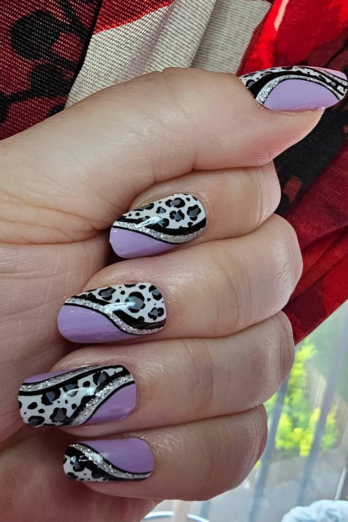 Rainbow Leopard Print