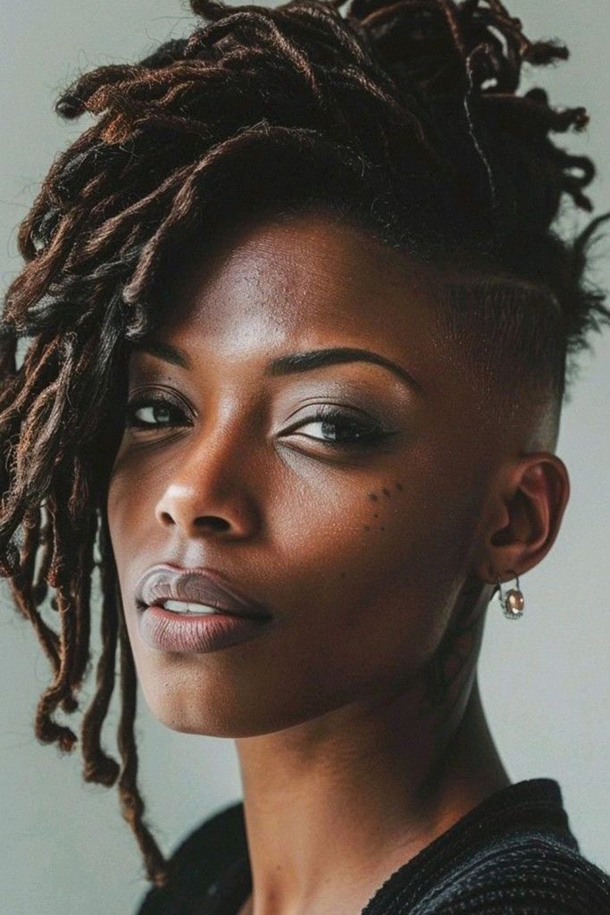 Short Dreads with Undercut